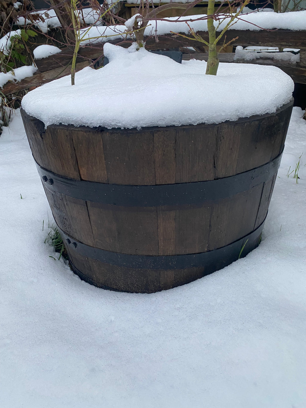 Jardinière Demi-Tonneau