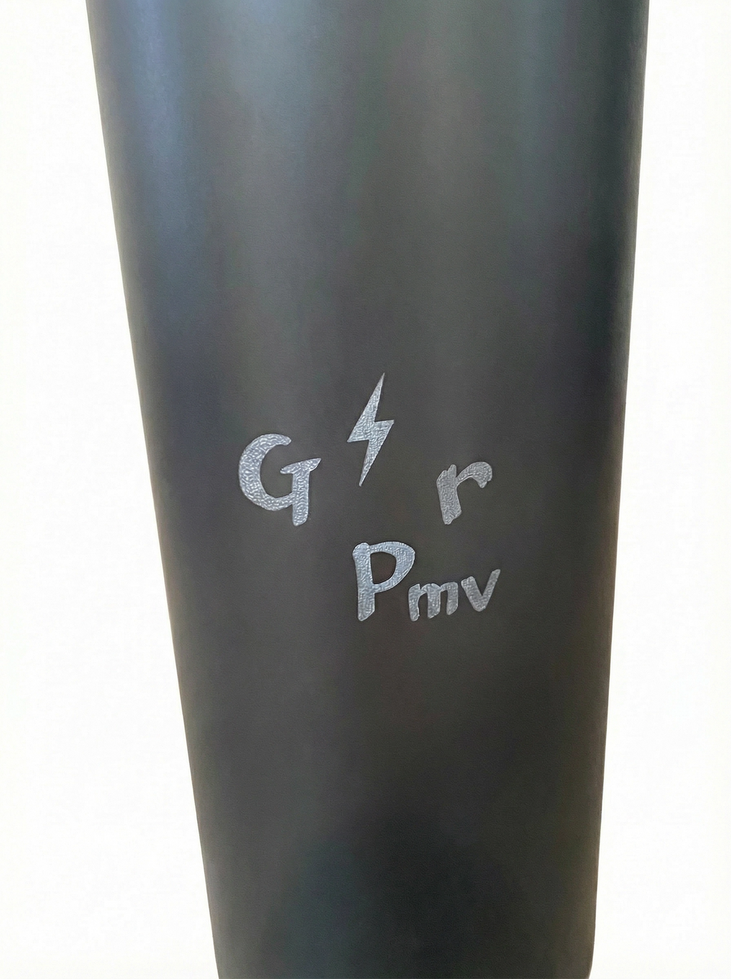 Gourde sport "GrPmv" — Coloris fumée noire