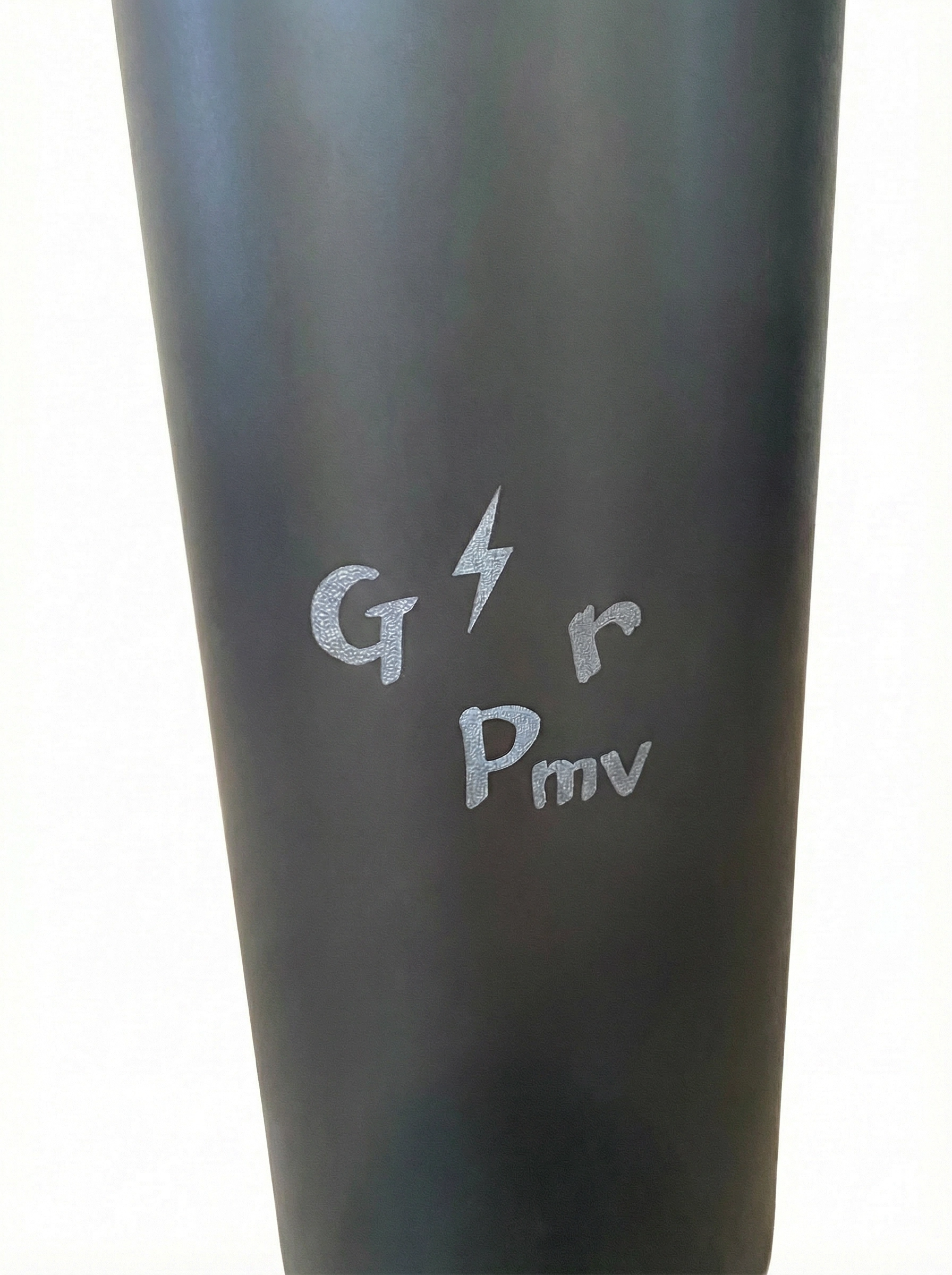 Gourde sport "GrPmv" — Coloris fumée noire