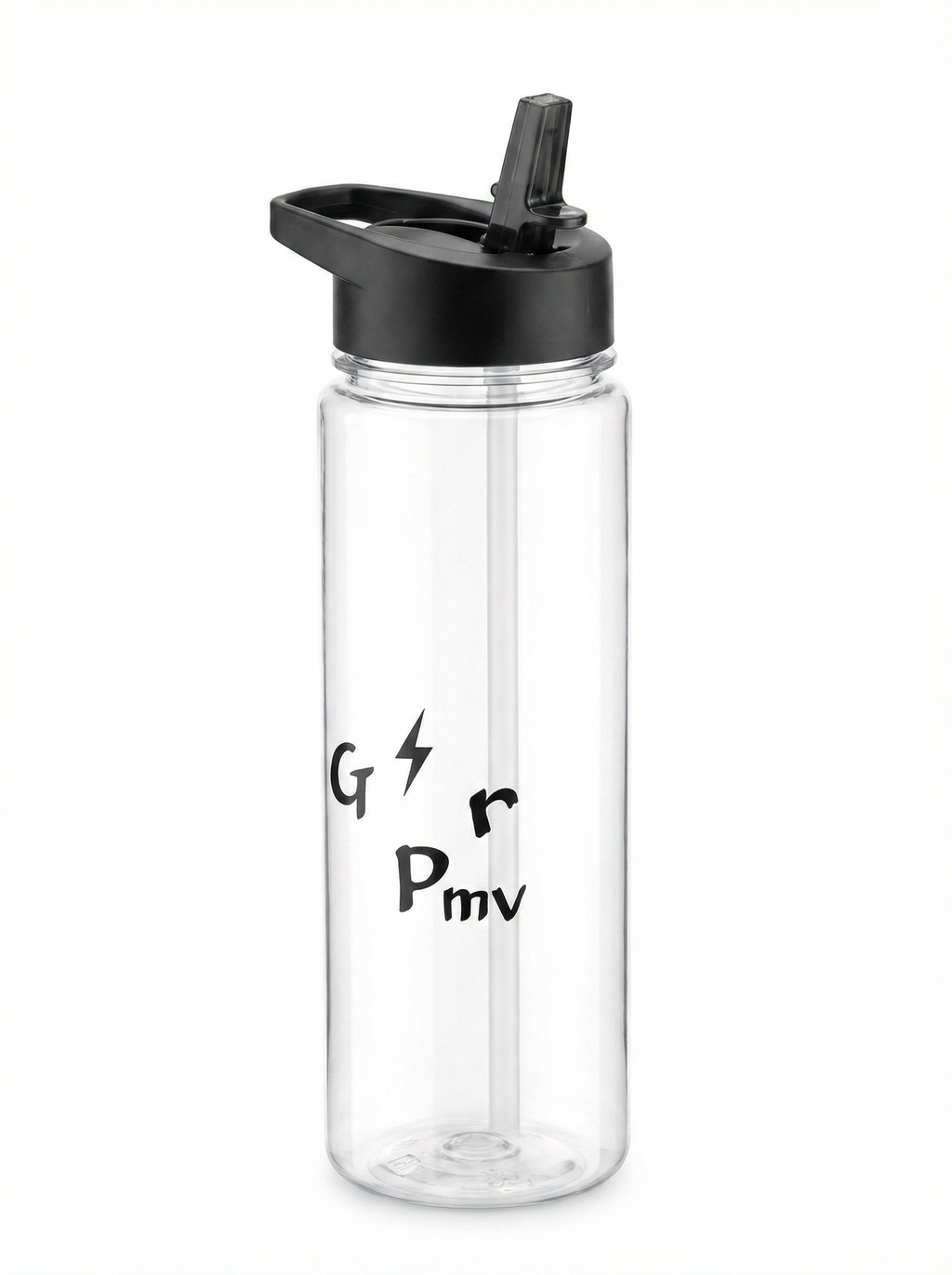 Gourde sport "GrPmv"  transparent