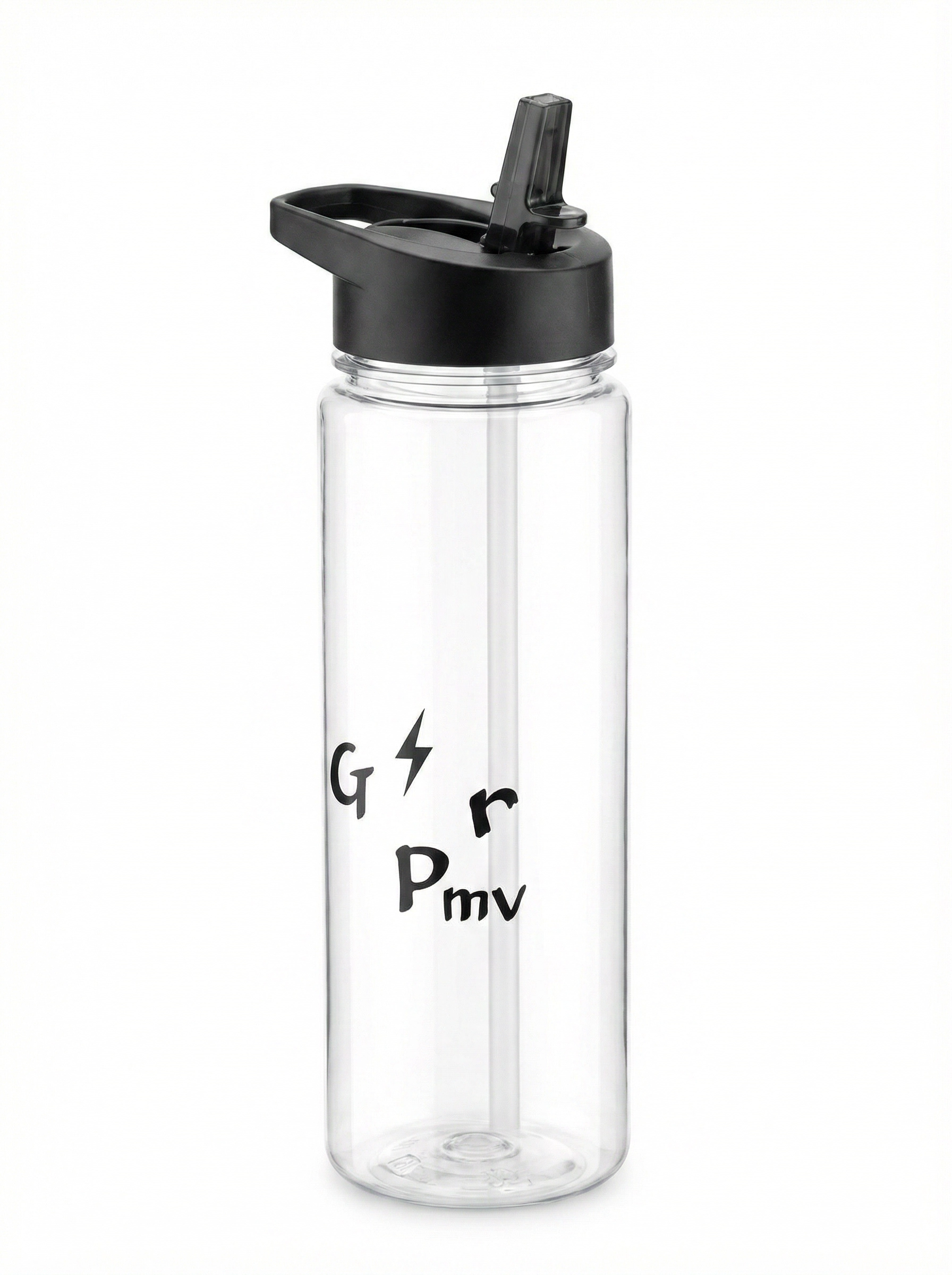Gourde sport "GrPmv"  transparent