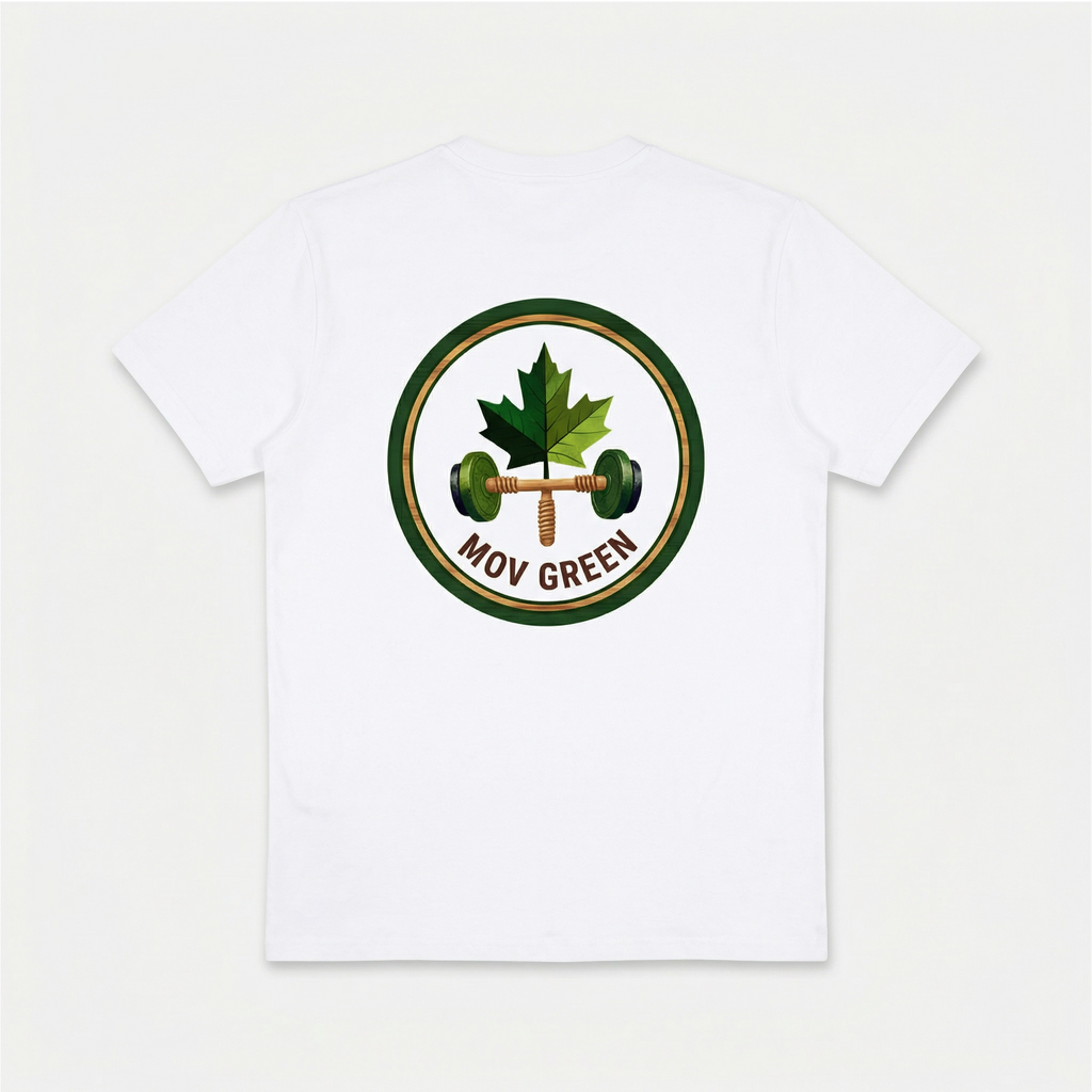 T-shirt GRP⚡ "La nature est ...." — Blanc