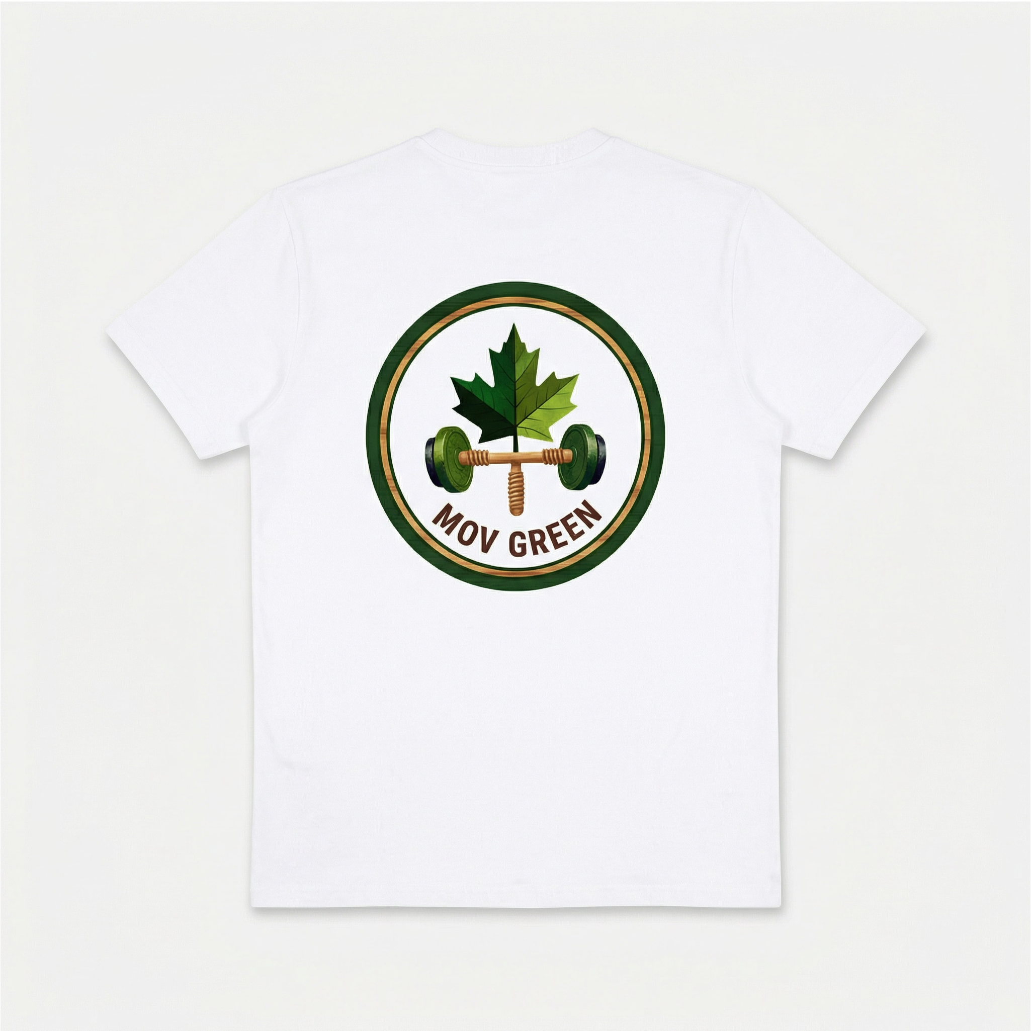 T-shirt GRP⚡ "La nature est ...." — Blanc